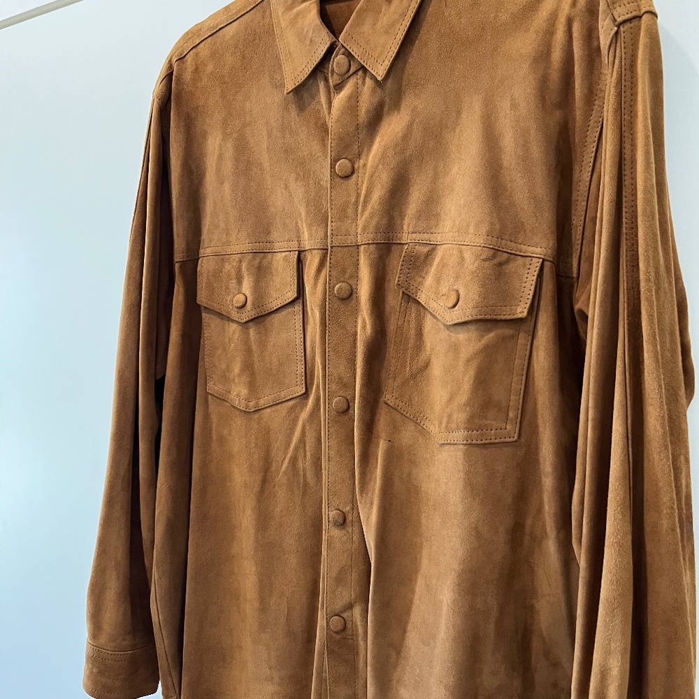 Pure Suede Ladies Shirt